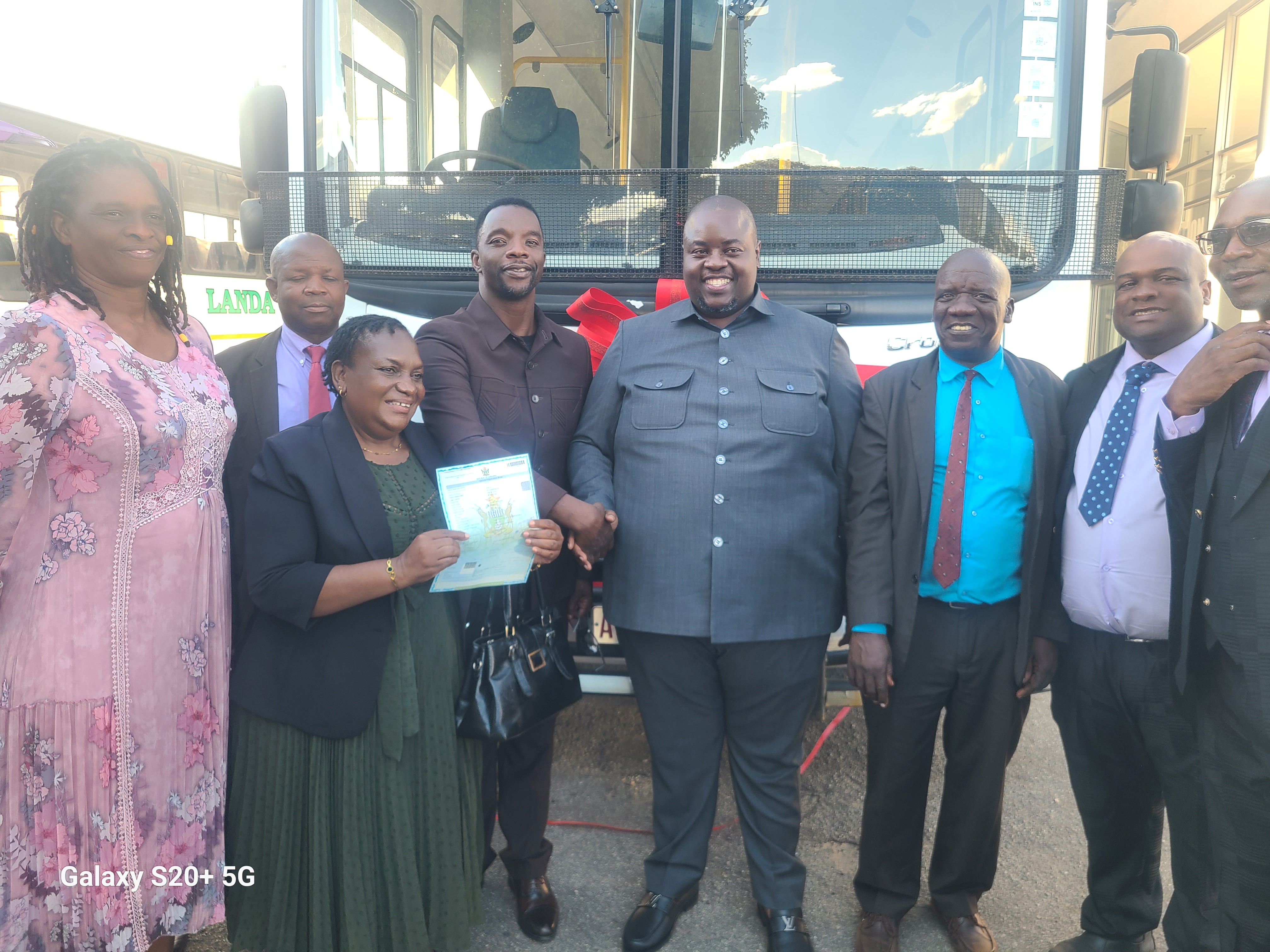 Bus Donation Ceremony