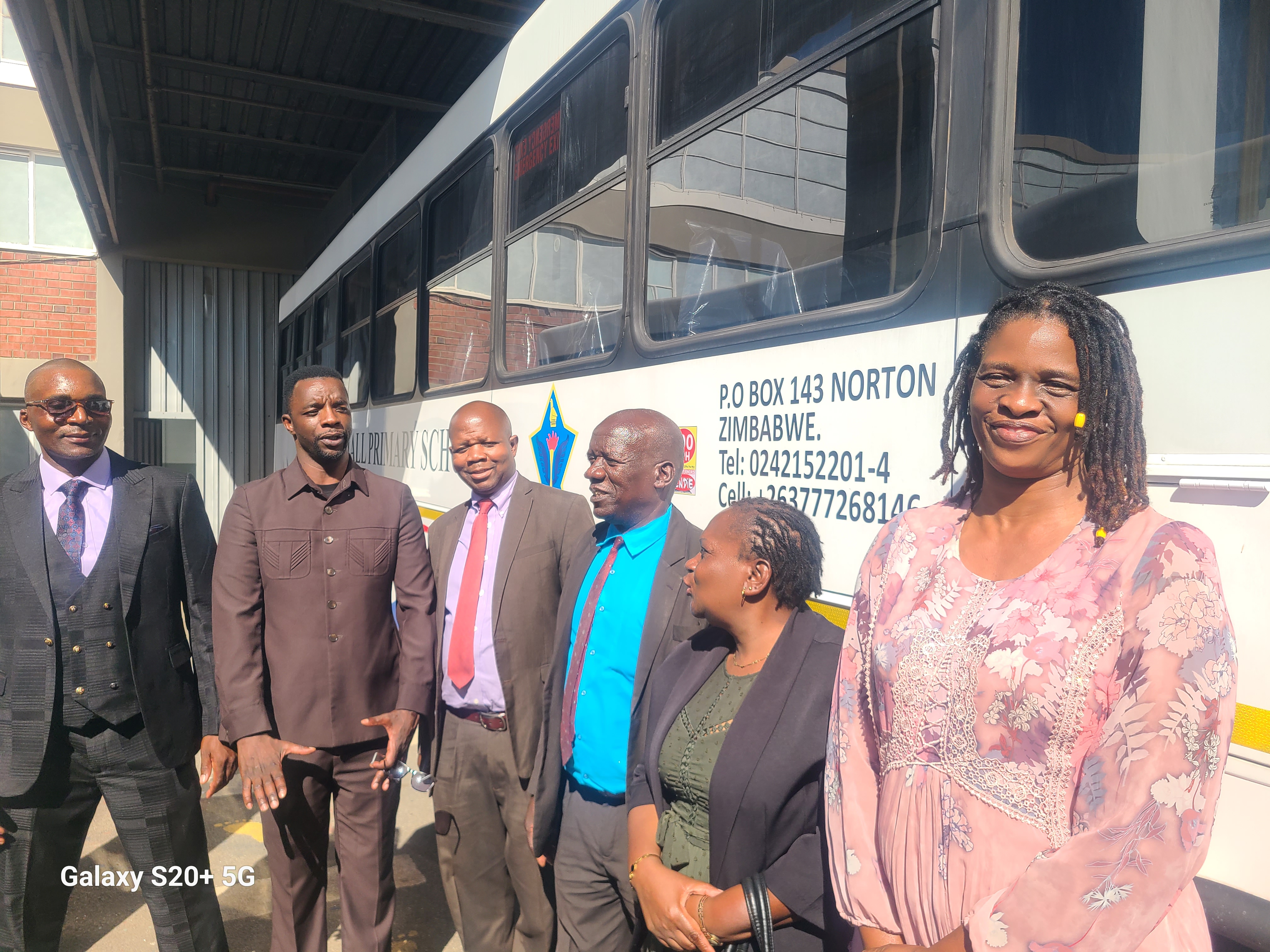 Bus Donation Ceremony